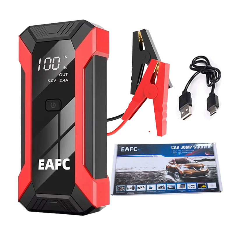 Power Banks - ポータブル緊急始動充電器,カースターター,バッテリー始動装置,出力1200A,12V