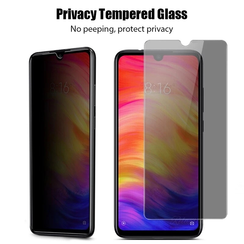 Anti Spy Privacy Glass Case - Samsung A02s用覗き見防止強化ガラスケース、Galaxy A02s、A02、S6.5インチ携帯電話用カバー、サムスン、プライバシーガラス