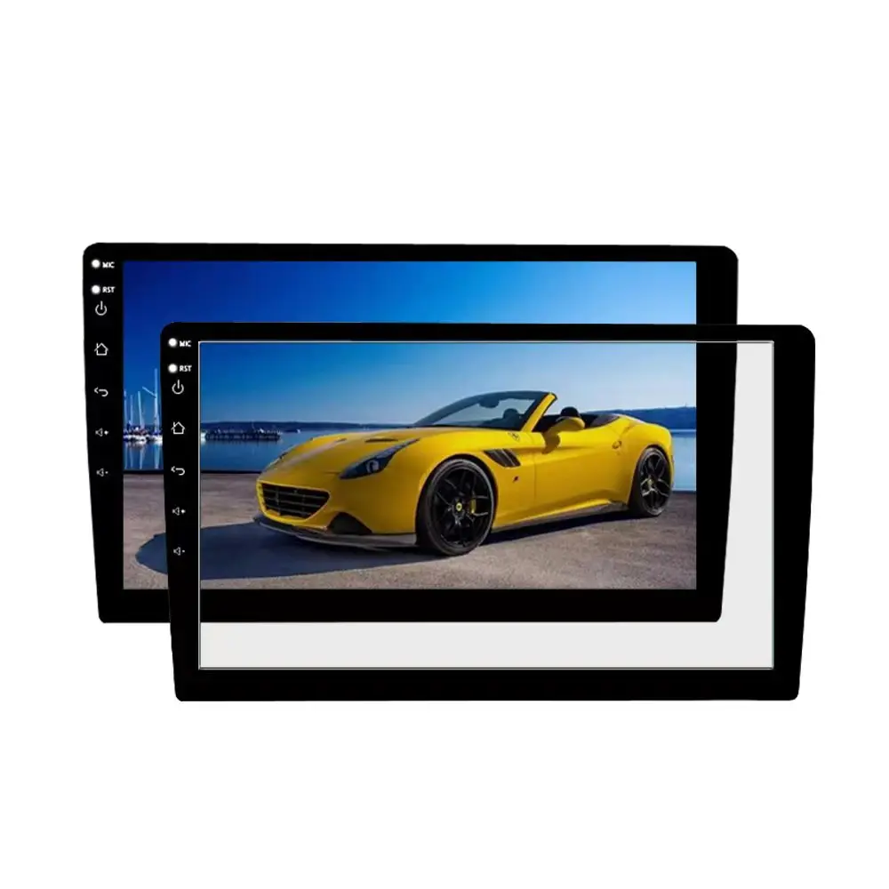 Matte Anti Glare Screen Protector - 9 10.1インチ強化ガラススクリーンプロテクターフィルムteyes spro CC3 CC2プラスCC2ダブル2 din