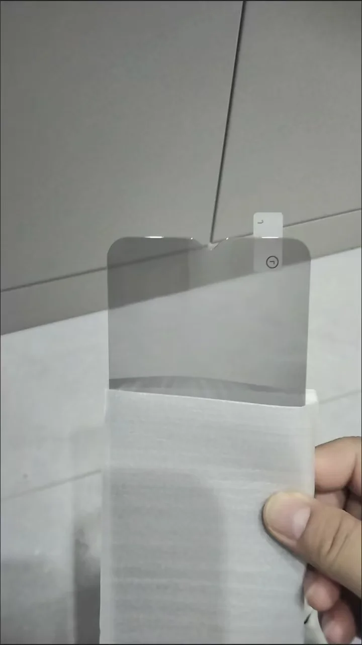 Anti Spy Privacy Glass Case - Samsung A90 5G用Qtアンチスパイ強化ガラスケース 1個、Galaxy A90 90A用カバー、Samsun