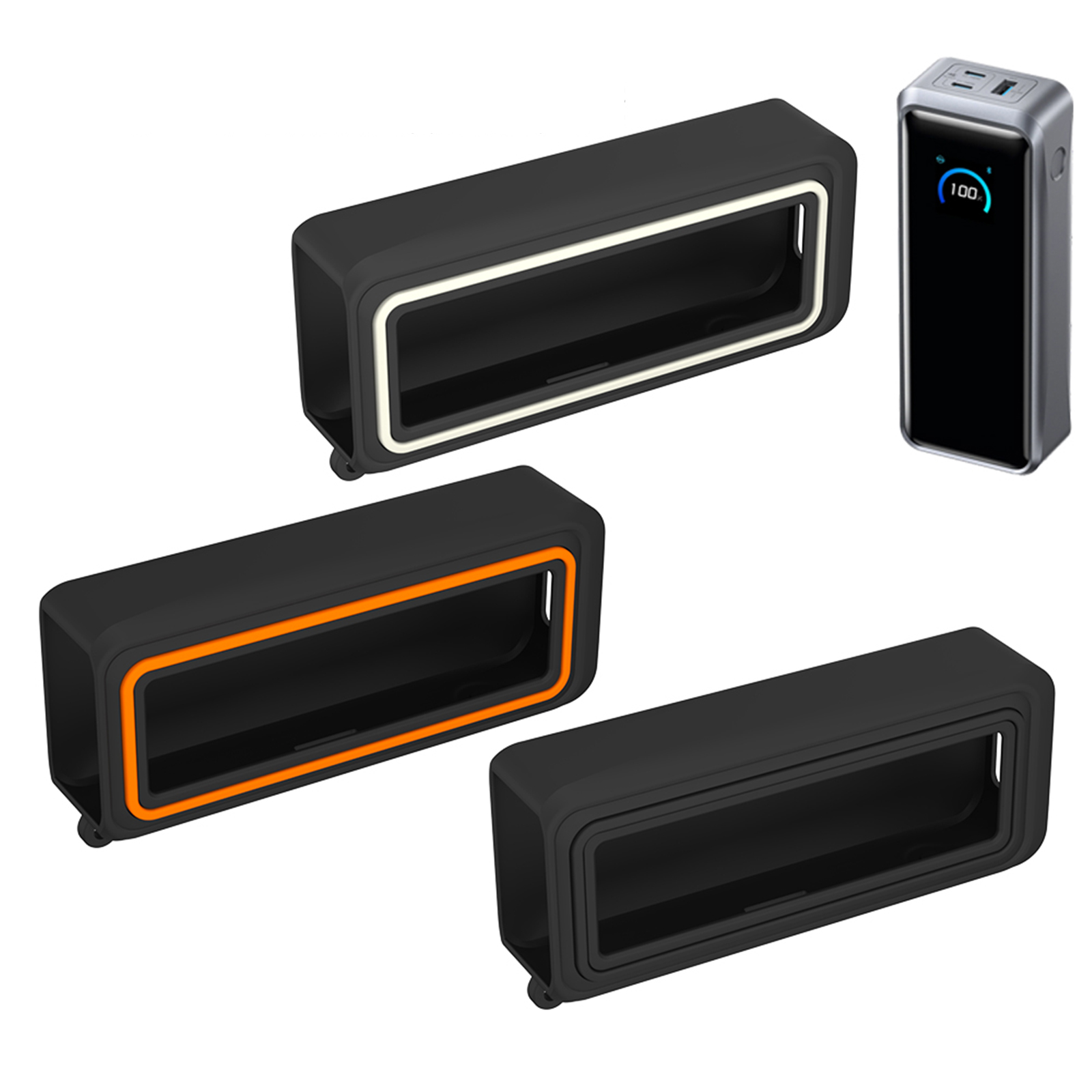 Power Banks - Anker Prime パワーバンク用保護ケース ポータブル充電器用シリコンカバー 傷防止 汚れやほこりに強い