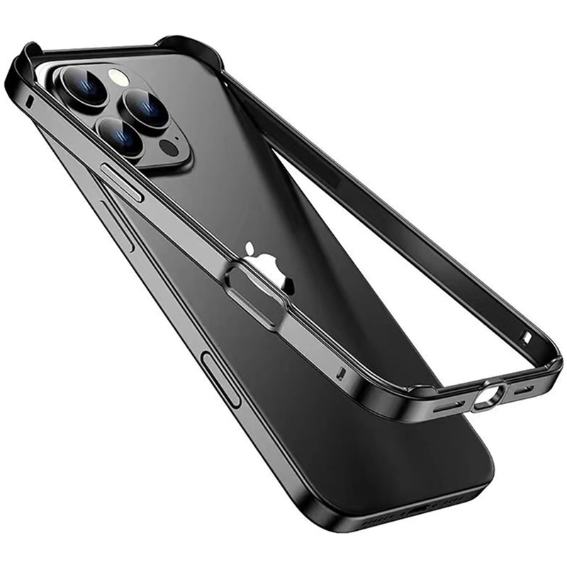 Metal Bumper Aluminum Frame Case - アルミ合金フレームメタルバンパーケース iPhone 16 15 14 13