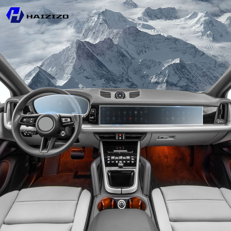 Matte Anti Glare Screen Protector - 車用GPS液晶画面ナビゲーションTPUフィルム マットアンチグレアスクリーン保護フィルム 傷防止 ポルシェ カイエン 2024-2025年式対応