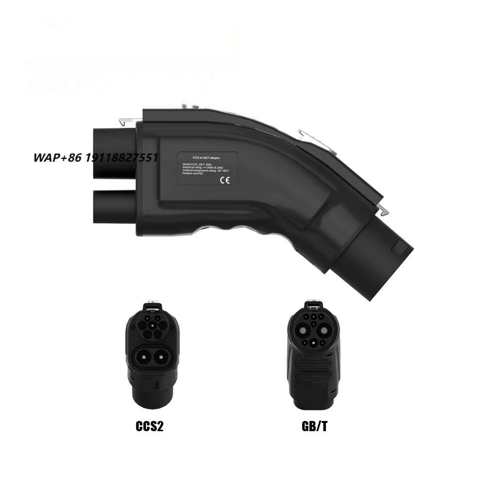 Chargers - CCS2からGB/T EV急速充電プラグDC EV充電コネクタ CCS2からGBTアダプター 400A EVコンバーター