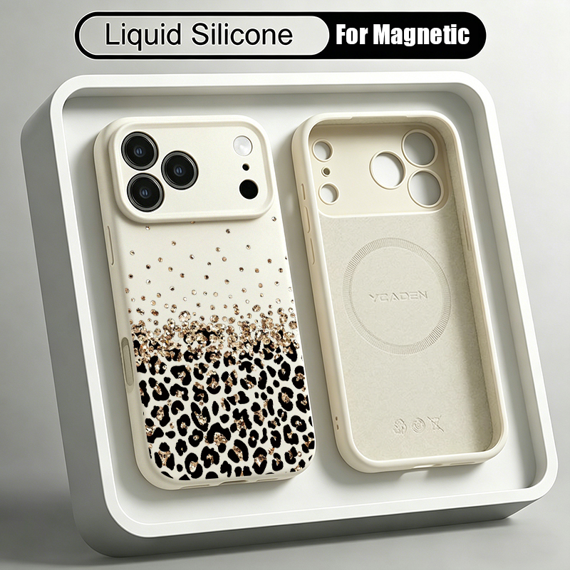 Liquid Silicone Magnetic Phone Case - iPhone 18 17 Pro Max 16