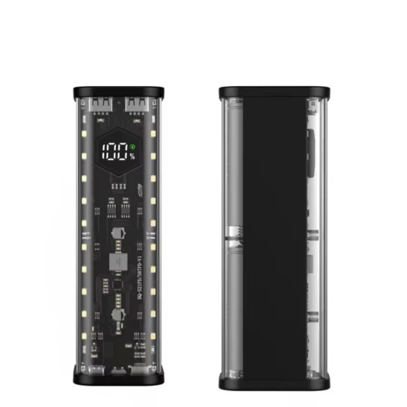 Power Banks - 18650 パワーバンクケース USB C マイクロUSBポート パワーバンクケース