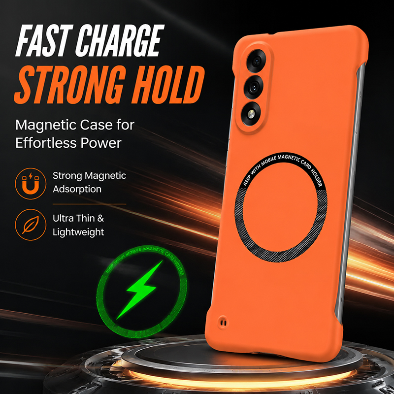 Ultra Thin Frameless Phone Cover - フレームレスハード電話ケース OnePlus Nord 5 Nord5 Ace5