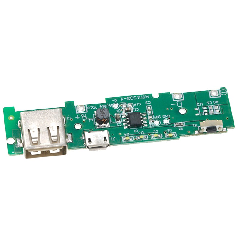 Chargers - 5V1A パワーバンク充電器モジュール充電回路基板ステップアップブーストモジュールパワーバンクモバイルパワーバンク DIY