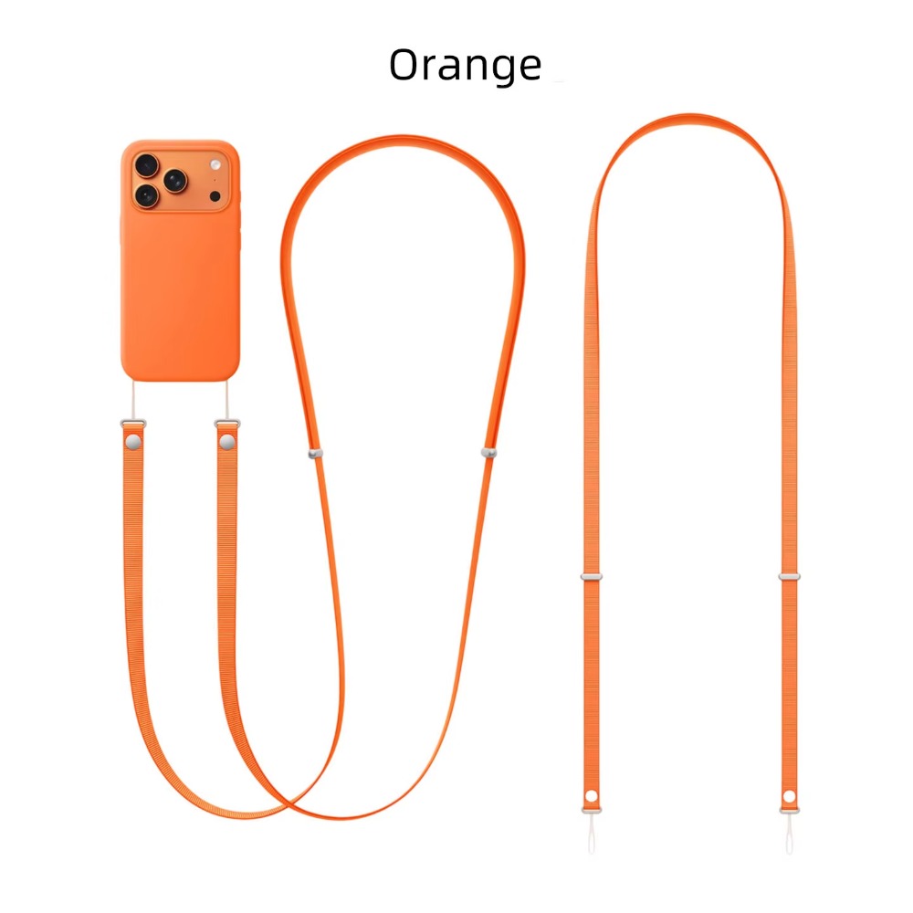 Crossbody Lanyard Neck Strap Case - オリジナル1:1磁気クロスボディストラップ付きスマホケース、iPhone 17 Pro Max用ネックストラップ、調節可能なネックストラップ、多機能ストラップ