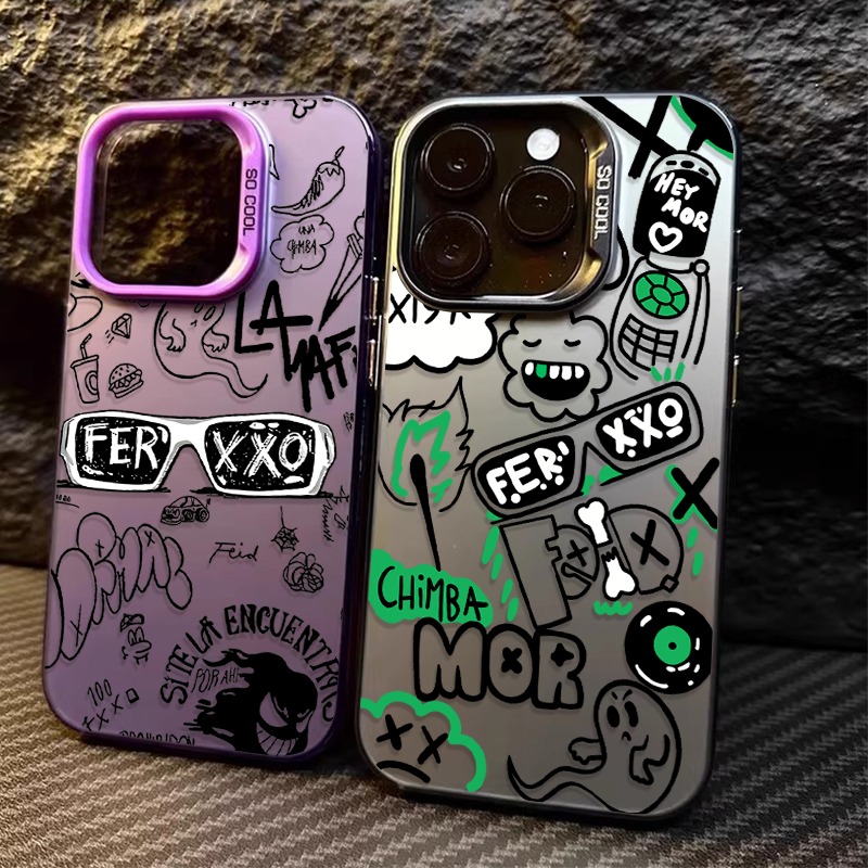 Matte Hard Pc Back Case - Feid ニトロジャム Ferxxo ホット PC ケース