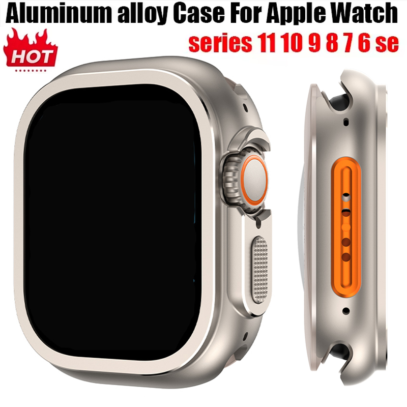 Metal Bumper Aluminum Frame Case - アルミニウム合金ケース Apple Watch Ultra 3/2 49mm