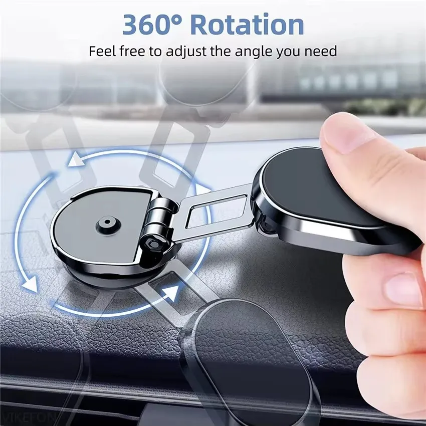 マグネット式車載電話ホルダー マグネット式電話ブラケット 折 - Phone Stands のレビューと価格