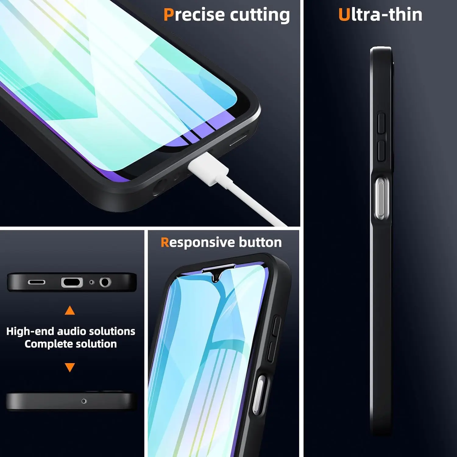 ヘビーデューティークリア360 °   Samsung Ga - Heavy Duty 360 Full Body Protective Case のレビューと価格