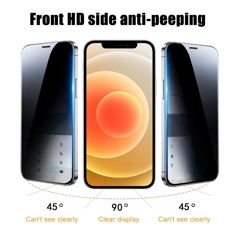 サムスン a70s 用アンチスパイケース カバー スクリーン - Anti Spy Privacy Glass Case のレビューと価格