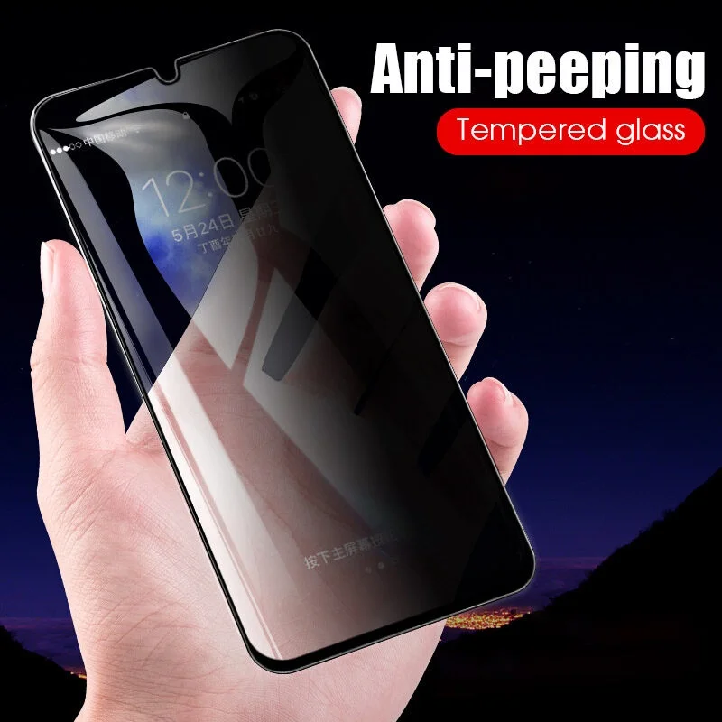 サムスン a70s 用アンチスパイケース カバー スクリーン - Anti Spy Privacy Glass Case のレビューと価格