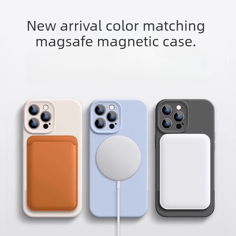 ファッションオリジナル液体シリコーン電話ケース名誉マジック  - Liquid Silicone Magnetic Phone Case のレビューと価格