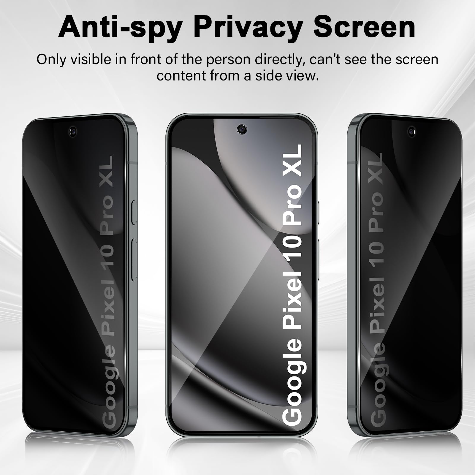 Google Pixel 10 Pro XL用覗き見防止スク - Anti Spy Privacy Glass Case のレビューと価格