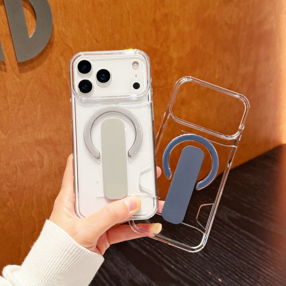 新しいカードホルダー付きMagsafe対応磁気吸着式iPho - Clear Shockproof Bumper Case のレビューと価格
