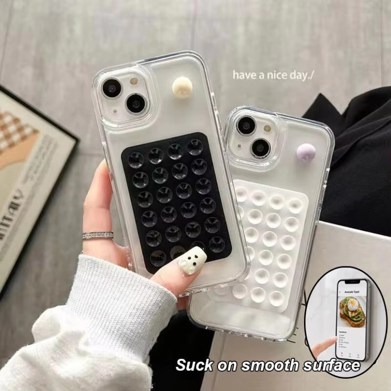 シリコン製壁掛け吸盤ブラケット、多機能壁掛け吸盤、滑り止め片 - Phone Cases のレビューと価格