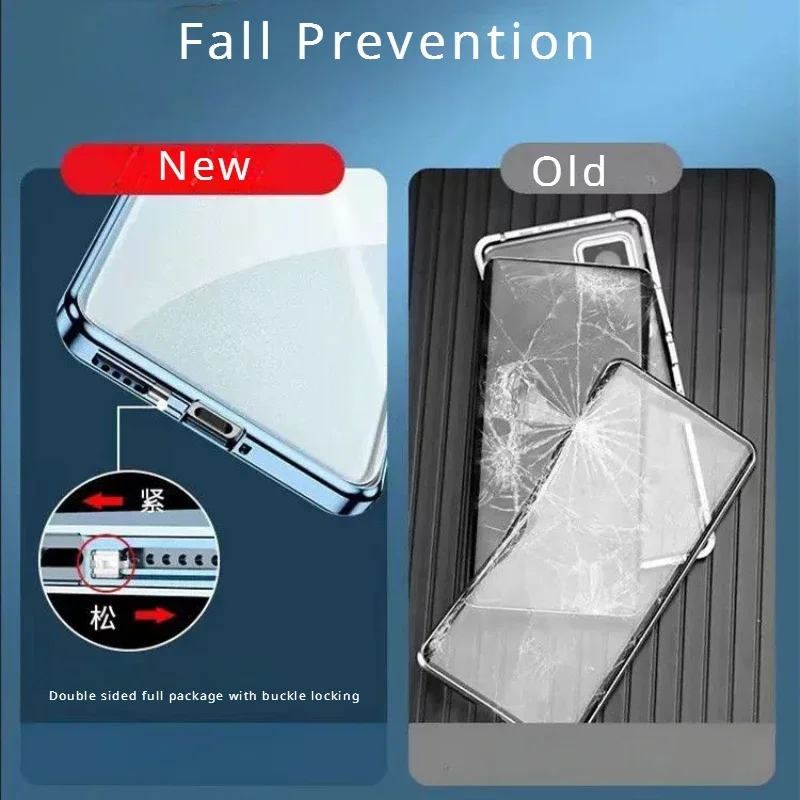 Huawei nova Y74 Y73 Y63 Y72S用覗 - Anti Spy Privacy Glass Case のレビューと価格