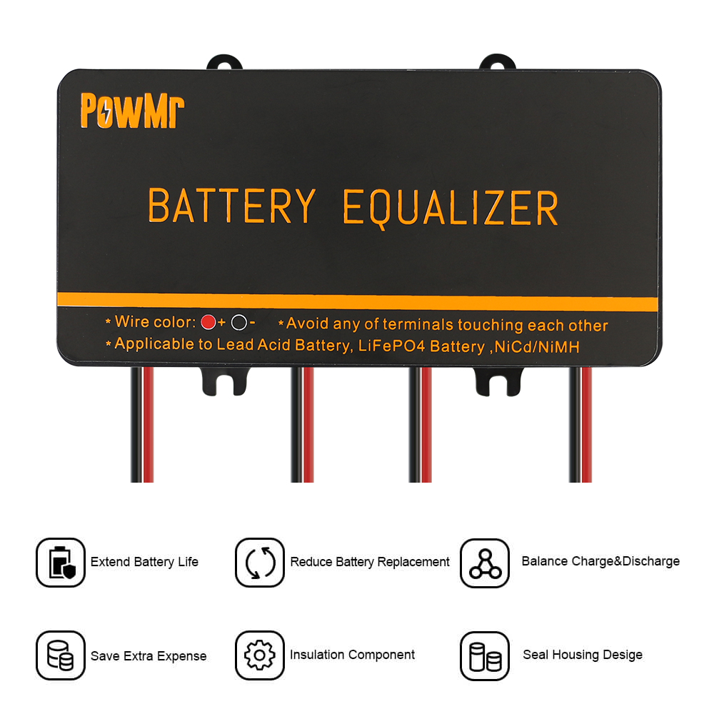PowMr USA 24V 48V バッテリーイコライザー  - Power Banks のレビューと価格