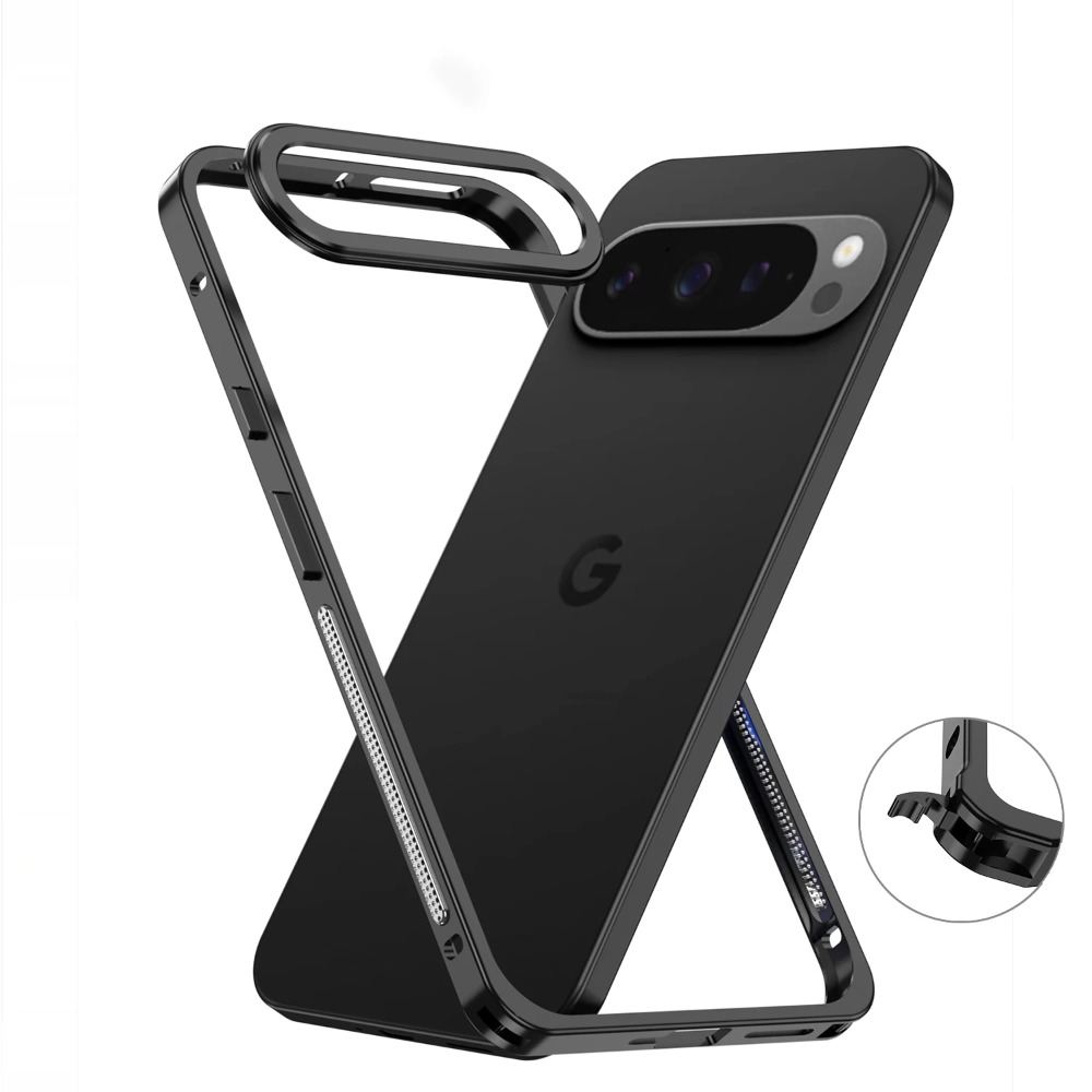 Google Pixel 10 9 8 Pro XL用 チョ - Metal Bumper Aluminum Frame Case のレビューと価格