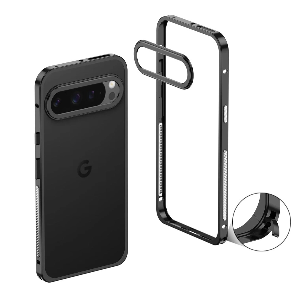 Google Pixel 10 9 8 Pro XL用 チョ - Metal Bumper Aluminum Frame Case のレビューと価格