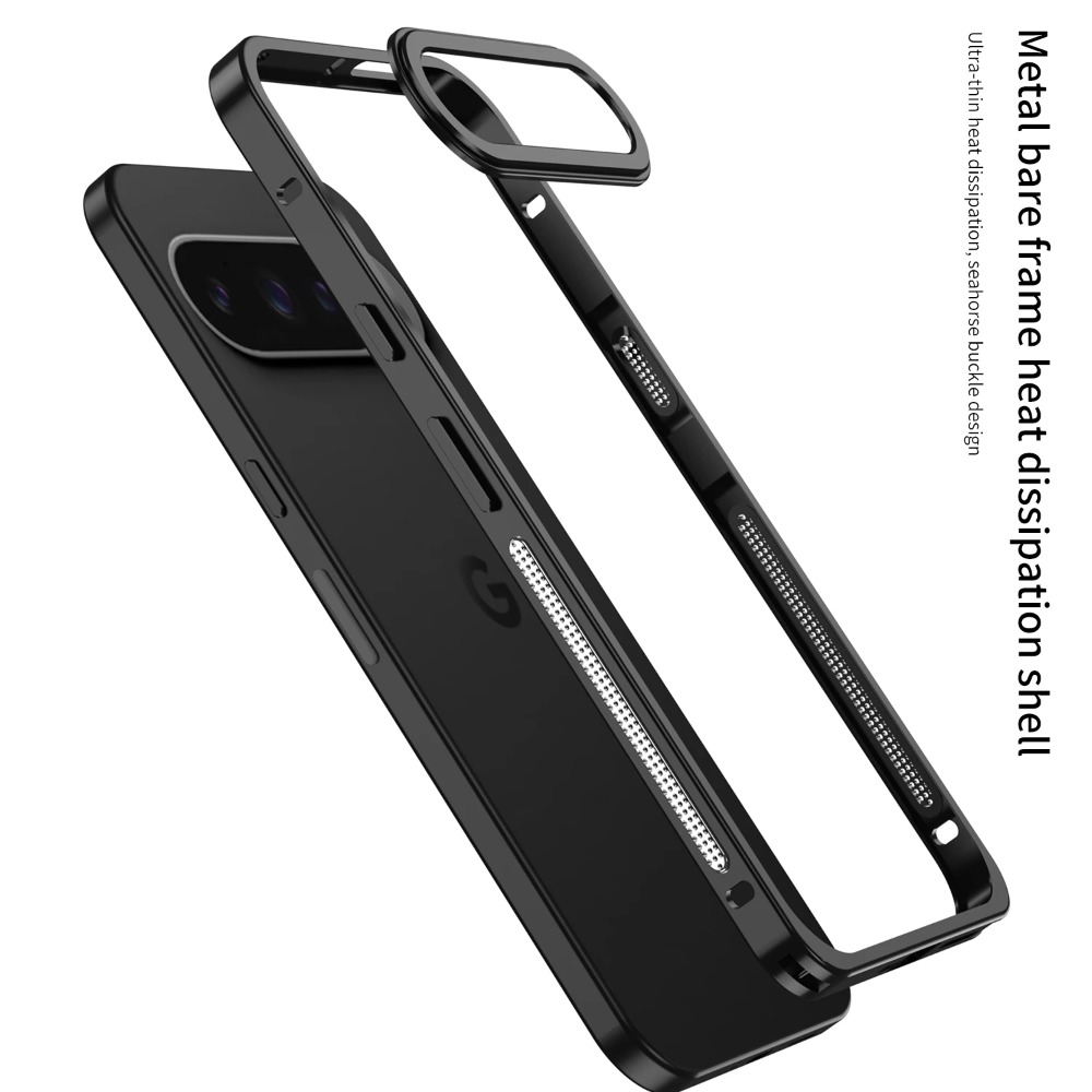 Google Pixel 10 9 8 Pro XL用 チョ - Metal Bumper Aluminum Frame Case のレビューと価格