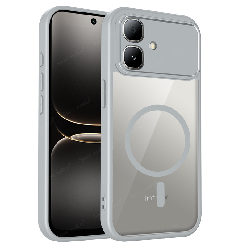 磁気透明シリコンケース Infinix Smart 20 S - Clear Shockproof Bumper Case のレビューと価格