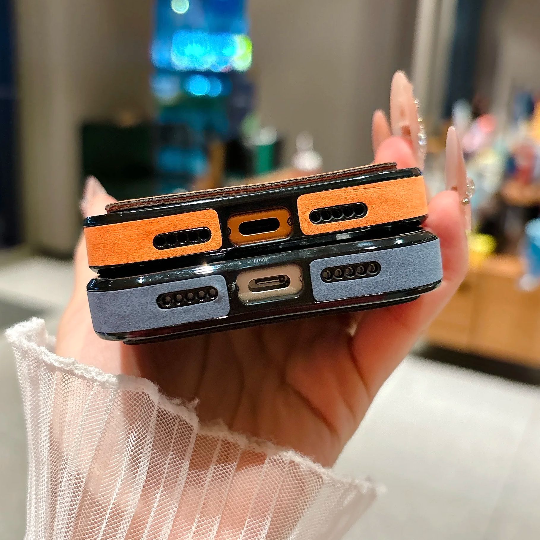 iPhone 17 16 15 14 13 Plus Pro - Leather Wallet Card Holder Phone Cover のレビューと価格