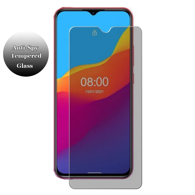 Oppo A8用プライバシーガラス保護フィルム2枚セット、O - Anti Spy Privacy Glass Case のレビューと価格