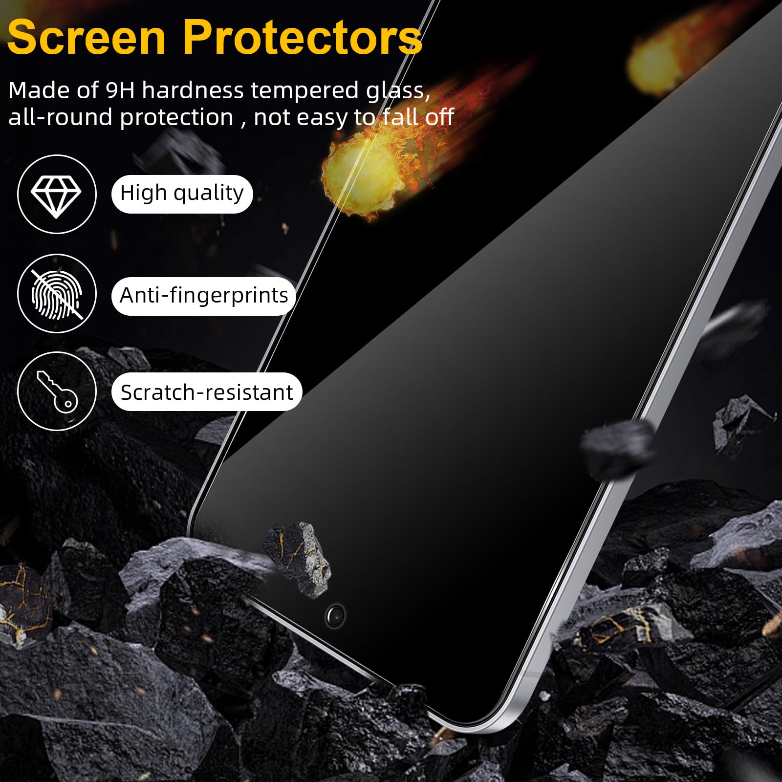 Samsung Galaxy S25 FE ファンエディショ - Anti Spy Privacy Glass Case のレビューと価格