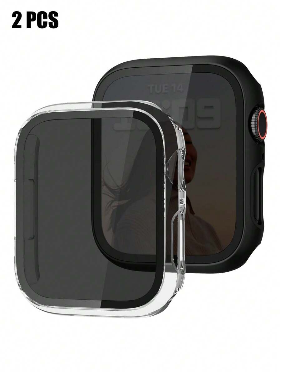 2枚入り ブラック アンチスパイ プライバシー スクリーン  - Anti Spy Privacy Glass Case のレビューと価格