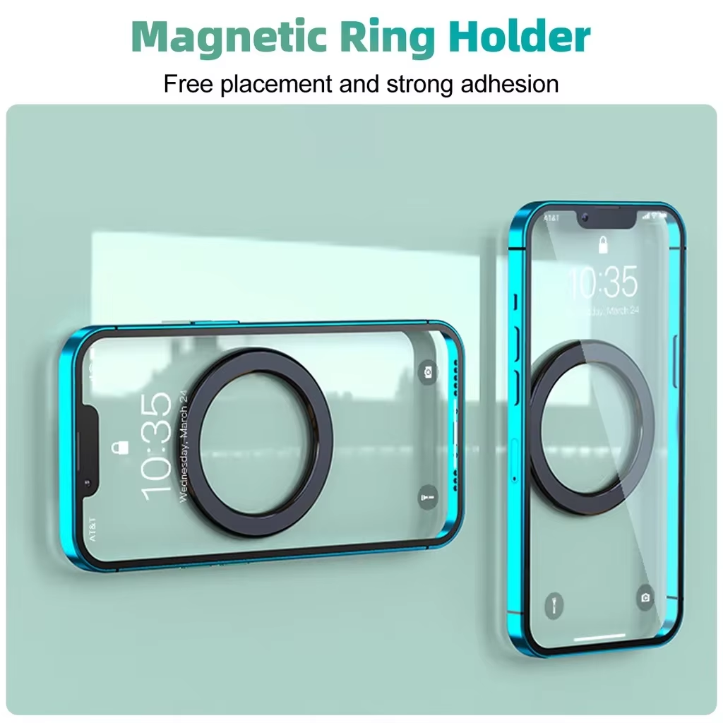 MagSafe対応 強力磁気リング式スマホホルダー 粘着マグ - Phone Stands のレビューと価格