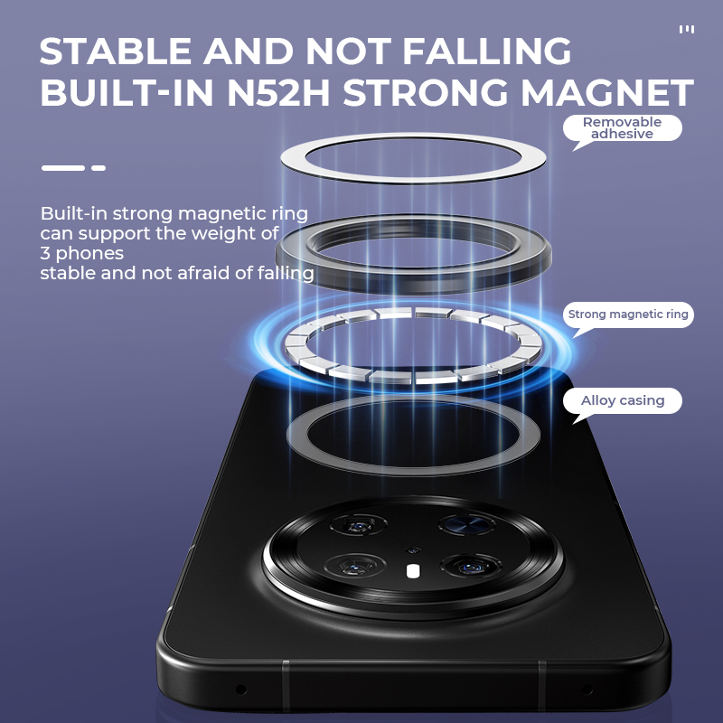 MagSafe対応 強力磁気リング式スマホホルダー 粘着マグ - Phone Stands のレビューと価格