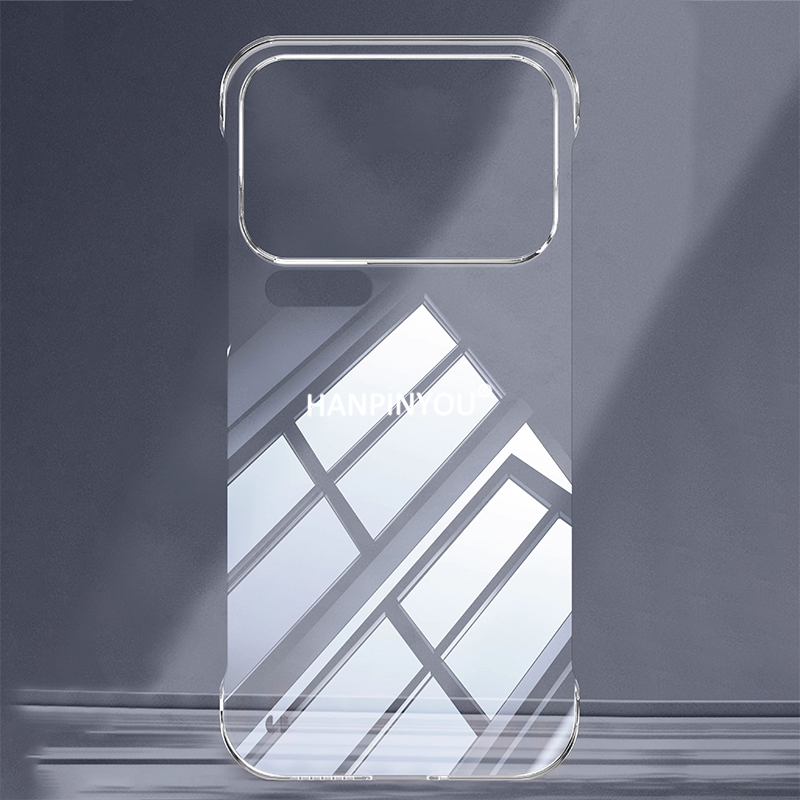 超薄型クリアフレームレス電話ケース Xiaomi 17 Pr - Ultra Thin Frameless Phone Cover のレビューと価格