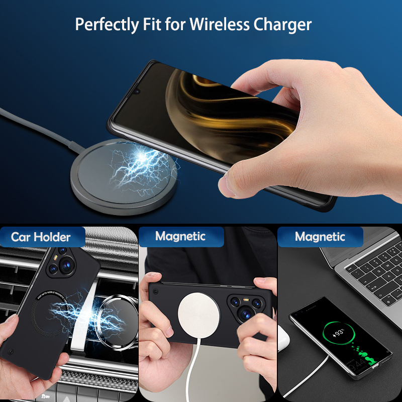 ファッショナブルな超薄型マグネット式フレームレス無地スマホケ - Ultra Thin Frameless Phone Cover のレビューと価格