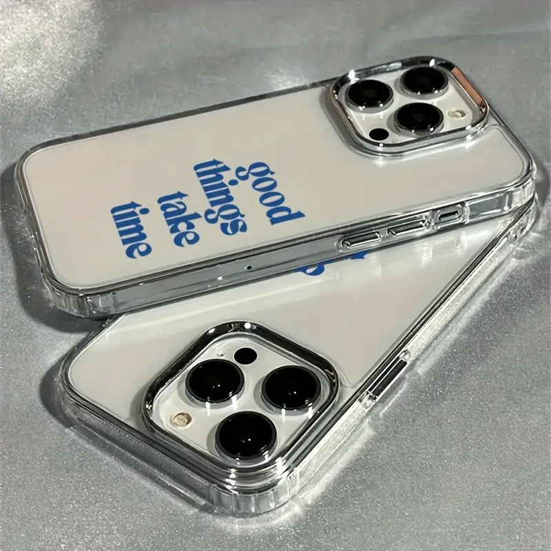 Good Things Take Time レンズフレームケ - Clear Shockproof Bumper Case のレビューと価格