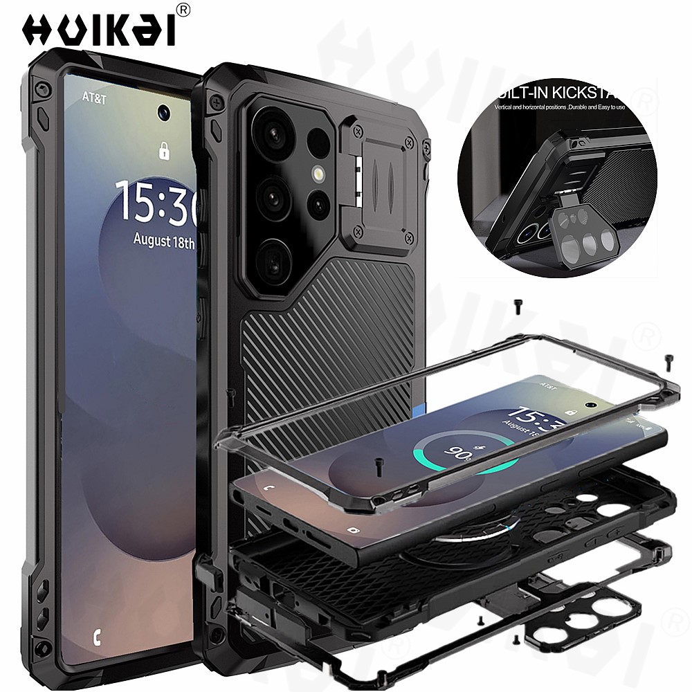 サムスンギャラクシー S25 ウルトラ S24 ヘビーデュー - Heavy Duty 360 Full Body Protective Case のレビューと価格