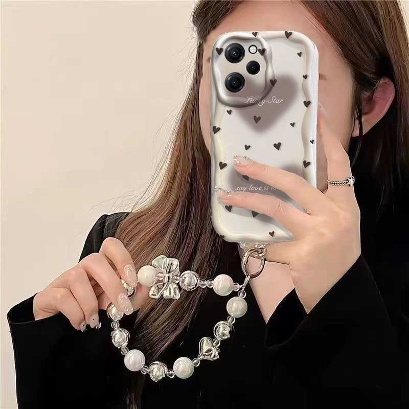 RENO 15 15F 14 PRO 14F 13F 12F - Cute Cartoon Wrist Strap Silicone Case のレビューと価格