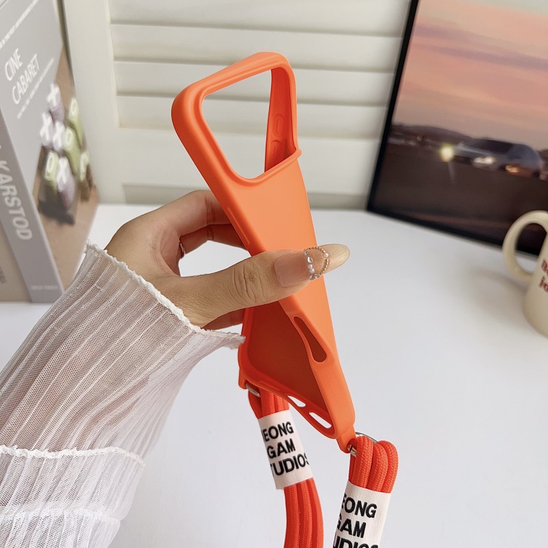 オリジナルランヤードケース iPhone 18 17 16  - Crossbody Lanyard Neck Strap Case のレビューと価格