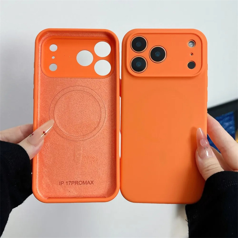 iPhone 18 17 16 15 14 13 Pro M - Liquid Silicone Magnetic Phone Case のレビューと価格