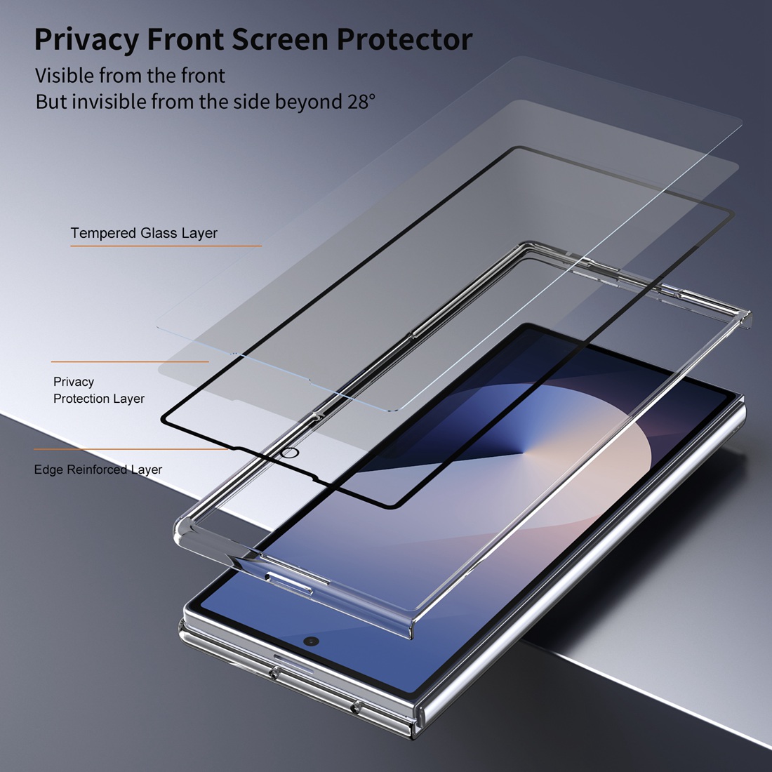 プライバシー保護強化ガラススクリーンプロテクター、MagSa - Anti Spy Privacy Glass Case のレビューと価格