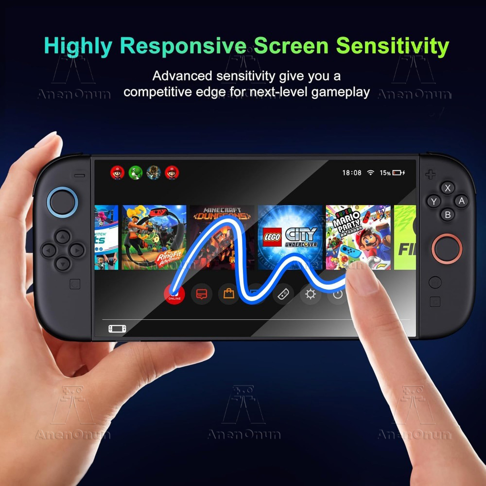 Switch 2 アンチブルーライト スクリーン プロテクタ - Matte Anti Glare Screen Protector のレビューと価格