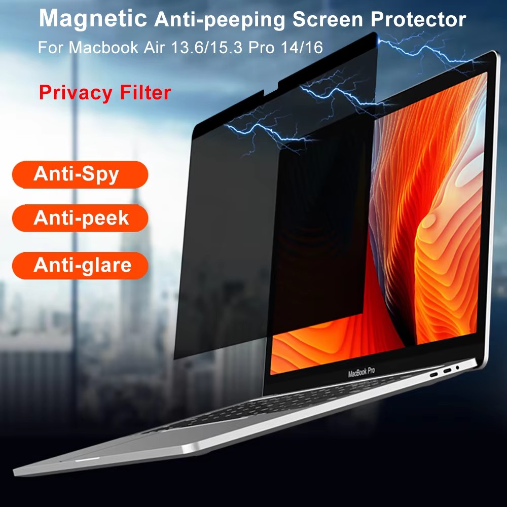 磁気プライバシースクリーンプロテクター Macbook M4 - Matte Anti Glare Screen Protector のレビューと価格