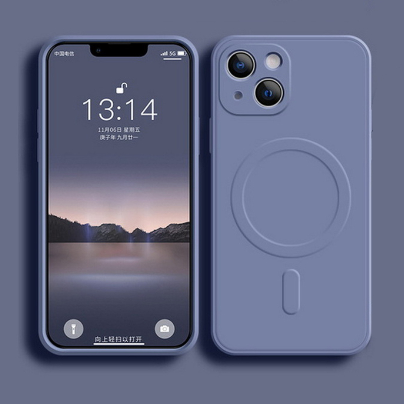 iPhone 18Pro 16 15 14 13 12 17 - Liquid Silicone Magnetic Phone Case のレビューと価格