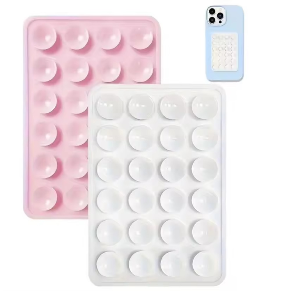 シリコン吸着式スマホホルダーマット多機能吸盤壁掛けスタンド正 - Phone Cases のレビューと価格
