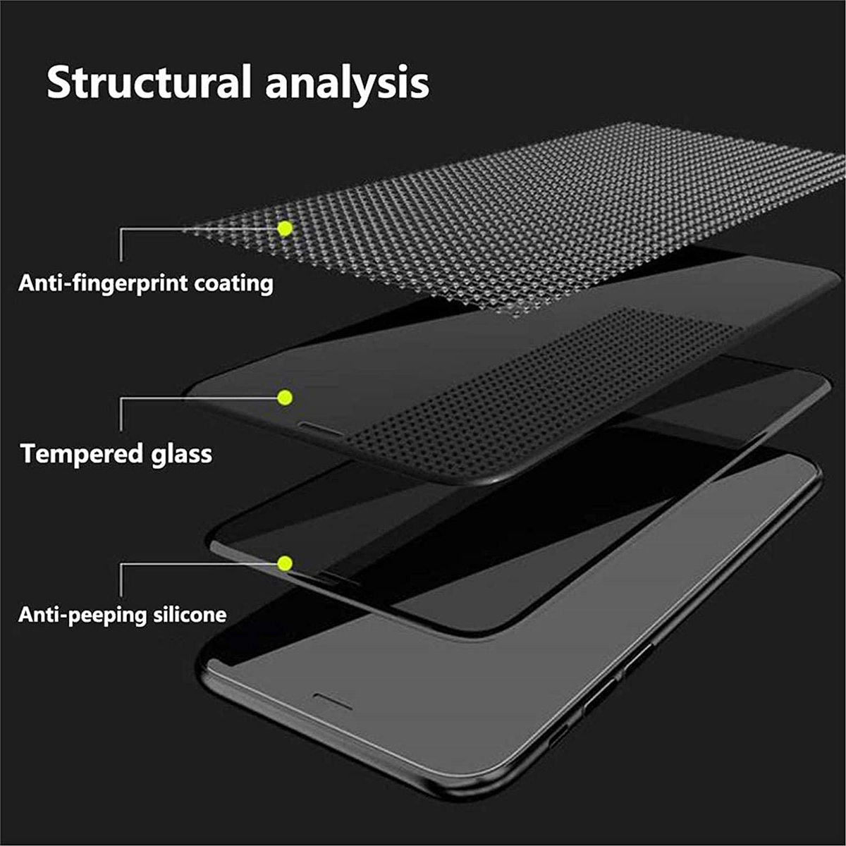 Oppo用スパイスクリーンプロテクター,a78,4g,プライ - Anti Spy Privacy Glass Case のレビューと価格