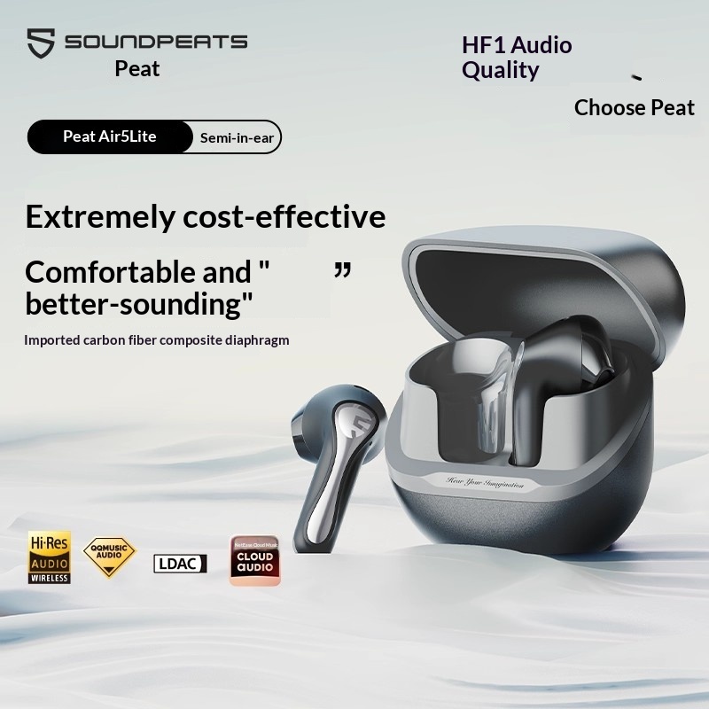SoundPEATS Air5 Lite Bluetooth - Earphones のレビューと価格