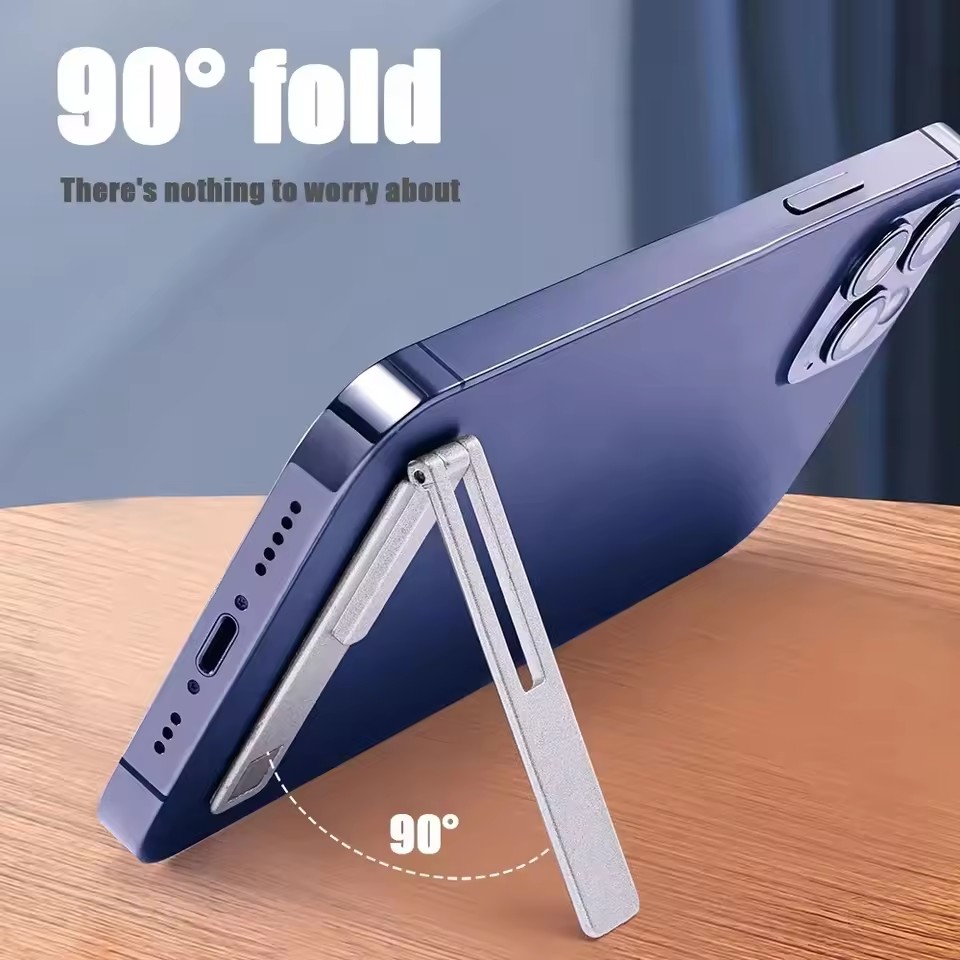 マグネティック超薄型折りたたみ式携帯電話ホルダーブラケット  - Phone Stands のレビューと価格